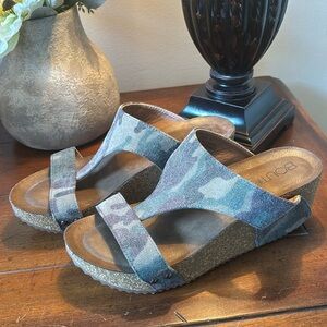 Boutique by Corky's | Lilo | Camo Print Sandals | Women's Size 7